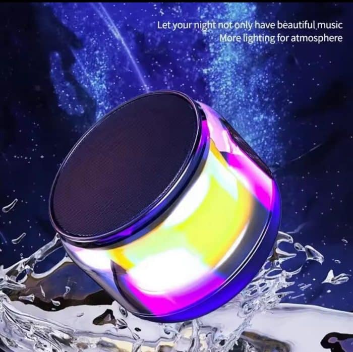 Mini Portable Bluetooth Speaker Wireless LED